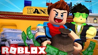 ROBBING THE BANK TO BE A MILLIONAIRE! (Roblox Jailbreak Roleplay)
