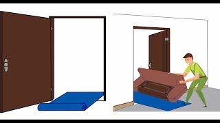 How can I get furniture through a small door | Moving home tips & Hacks