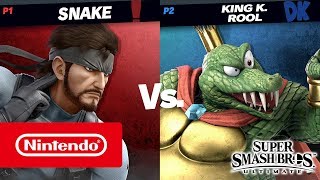 Super Smash Bros. Ultimate – King K. Rool gameplay (Nintendo Switch)