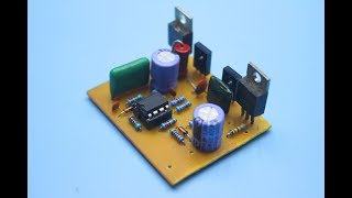 Транзисторный усилитель 50W своими руками.