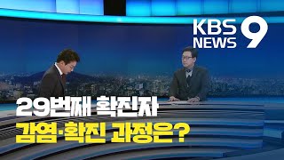 [전문가 인터뷰] 국내 29번째 환자 감염·확진 과정은? / KBS뉴스(News)