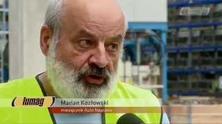 Dziennikarze odwiedzają fabrykę Lumag gdzie produkowane są klocki BRECK