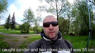Sandacz i Szczupaki na Spinning | Zbiornik Rzeszów na Rzece Wisłok (eng subs)