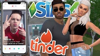 TINDER in SIMS 4! ?? [+ FACECAM] - The Sims 4 SimDa Dating App Mod ❤️