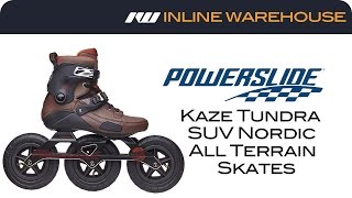 Powerslide Kaze Tundra SUV Nordic All Terrain Skates Review