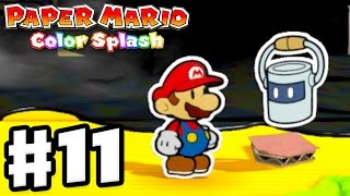 Paper Mario: Color Splash - Gameplay Walkthrough Part 11 - Sunglow Ridge 100%! (Nintendo Wii U)