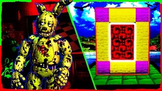 Minecraft FNAF 3 - How to Make a Portal to FIVE NIGHTS AT FREDDY'S 3