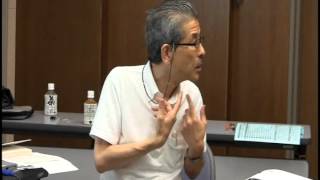 朗読の教科書 著者 渡辺 知明氏による 『声と体で朗読を楽しむ』講義