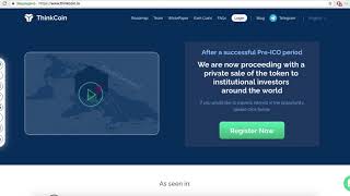 Обзор проекта ThinkCoin | Review ICO