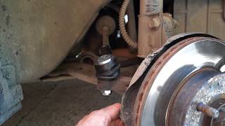 Замена рулевого наконечника Hyundai Accent.Replacing the steering tip HYUNDAI ACCENT