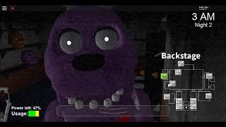 The Animatronics Awakened "Night 2" [Five Nights At Freddy's 1] [ROBLOX]
