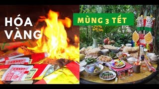 Cách làm lễ hóa vàng ngày Tết đúng phong tục cổ truyền
