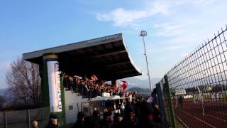 Belluno-Padova tifosi biancoscudati a fine partita