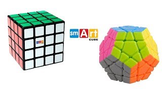 Распаковка! Обзор! Stop Motion Сборка! Кубик Рубика 4х4 и Мегаминкс! SmartCube! Как собрать?
