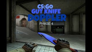 Gut Knife | Doppler - CS:GO Gameplay