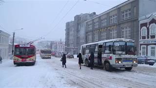 история повторилась Вятка зимой (снегопад в Кирове 22 апреля 2018 г)