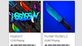 ASSASSIN VS MURDER MYSTERY 2 (Roblox)