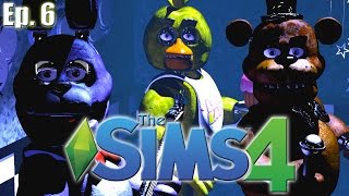 The Love Triangle Begins!! - The Sims 4: FNAF Theme - Ep. 6