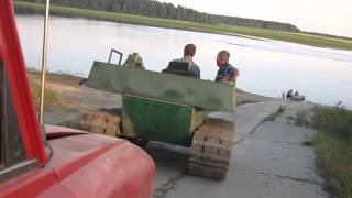 Испытание самодельного вездехода "Бриз" №2