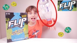 Water Bottle Flip Challenge LE JEU DE SOCIETE • Hasbro Gaming - Studio Bubble Tea unboxing