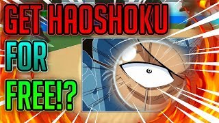 HOW TO GET CONQUERORS HAKI FOR FREE!? | One Piece Millenium | HAOSHOKU HAKI SHOWCASE!