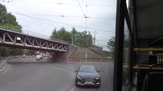 Трамвай Санкт-Петербурга 9-500: ЛВС-86К б.5064 по №61 (21.05.19)