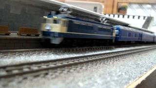 鉄道模型　24系25型寝台特急富士