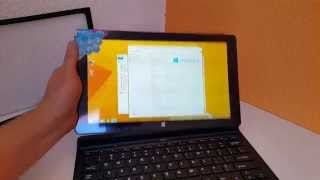 Unboxing the Cube i7 Core M 5Y10 $399 2 in 1 tablet PC
