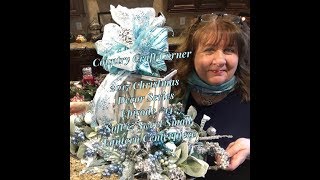 2017 Christmas Decor Series, Episode #14: Soft & Sweet Small Lantern Centerpiece