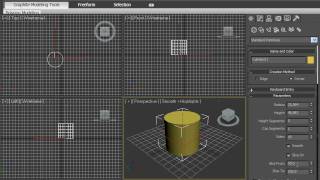 Создание цилиндра в 3DsMax 2010 (15/42)