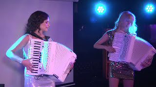 GIRLS MUSIC BAND "LiubAnya" / Аккордеонистки России - дуэт "ЛюбАня"- МОХИТО