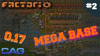 Factorio 0.17 MegaBase   ||  Factorio .17 Gameplay!     ||    Factorio 0.17 ep2
