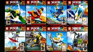 LEGO Ninjago Movie Minifigures (knock-off) Sheng Yuan SY652