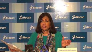 Biocon Q2 FY18 Financial Results by Kiran Mazumdar-Shaw, CMD, Biocon Ltd.