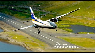 Extreme Airport Approach in Iceland! (HD)
