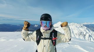 Роза Хутор. Фрирайд. GoPro 7 Black vs Sony FDR - x3000.