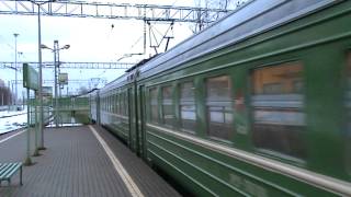 Электропоезд ЭР2Р-7061 станция Кунцево-1