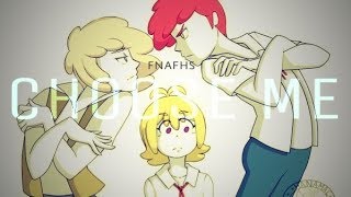 FOXICA VS GOLDICA | #FNAFHS | Choose Me | MaggieNC