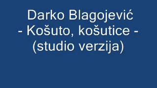 Darko Blagojević - Košuto, košutice (studio verzija)