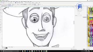 Como Desenhar com o Mouse no Corel Draw Aula 1