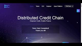 DCC Finance - Обзор ICO
