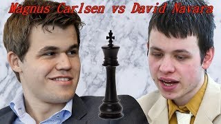 Partite Commentate di Scacchi 324 - Carlsen vs Navara - La mia Donna può Aspettare - 2018 [D38]