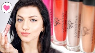 ? СВОТЧ-ВИДЕО GOLDEN ROSE! ВСЕ оттенки супер-бюджетных матовых помад!