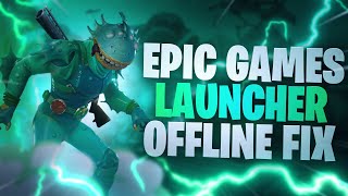 How to Fix Epic games Launcher White Screen/Offline Bug | Solved