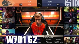 Echo Fox vs TSM | Week 7 Day 1 S6 NA LCS Spring 2016 | FOX vs TSM (Team Solomid) G2 W7D1
