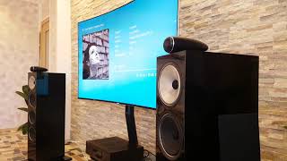 Bowers & Wilkins 702 S2, Rotel RB-1582 MKII, Oppo UDP-205