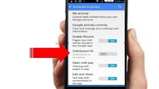 How to Enable & Disable SafeSearch Filter Option on Chrome Browser in Android, 2019