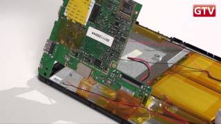 Bliss Pad R8010 - как разобрать планшет и из чего он состоит