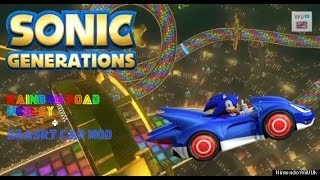 Sonic Generations mods - Rainbow Road Medley + S&SASRT car mod