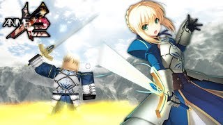*SABER* Artoria Pendragon in Anime Cross 2! | Roblox